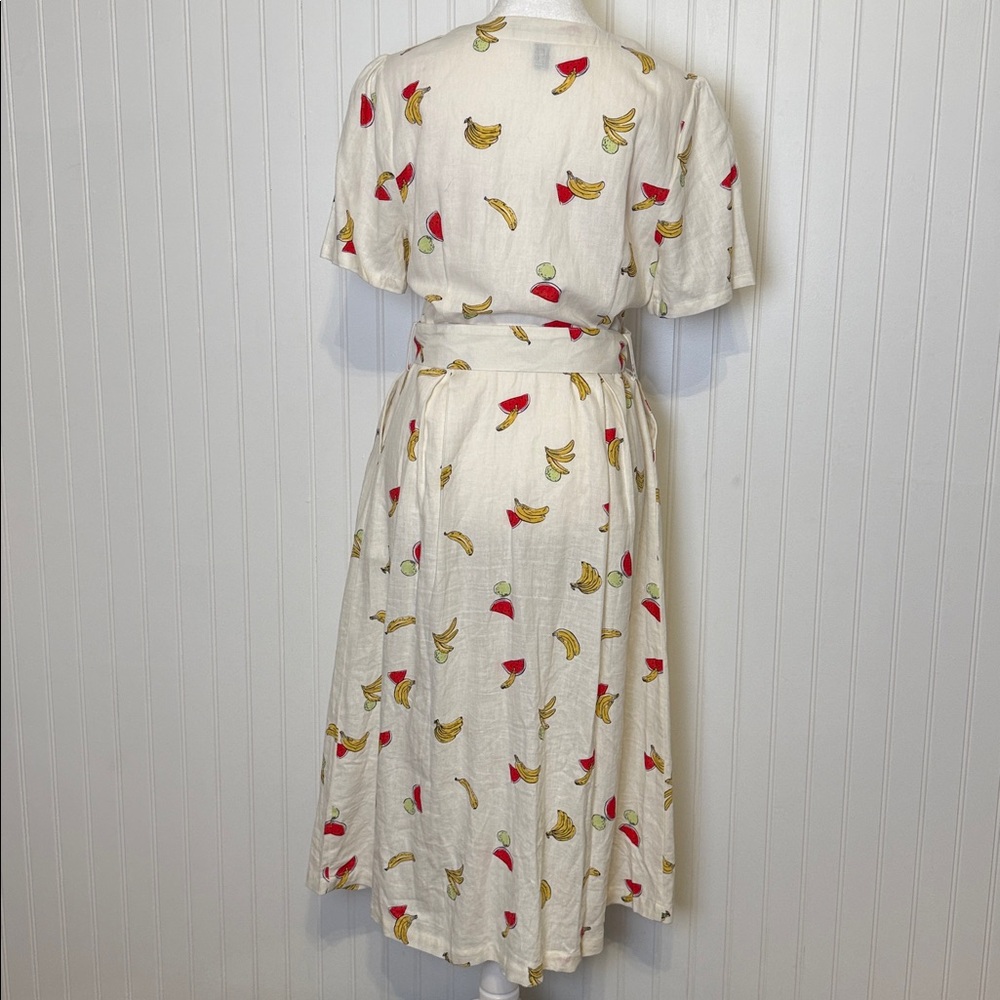 Modcloth fruit Print Midi A-line Dress - Picture 4 of 16